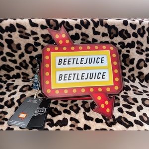 Beetle Juice Graveyard Sign Crossbody